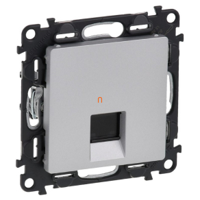   Legrand Valena 1xRJ45 LCS2 Cat6 UTP aljzat, alumínium - 770242