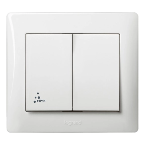Legrand Galea Life csillárkapcsoló IP44, fehér - 771021