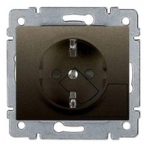Legrand Galea Life 2P+F kiemelővel mélybronz - 771224