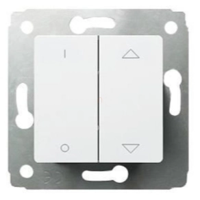   Legrand Cariva fehér R105 redőnykapcsoló keret nélkül - 773604