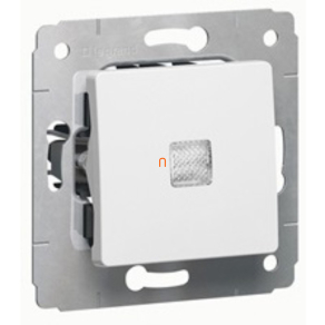   Legrand Cariva fehér 101 EF egypólusú kapcsoló ellenőrzőfénnyel keret nélkül - 773610