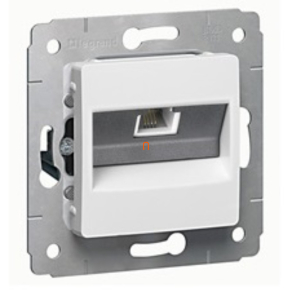   Legrand Cariva fehér 1xRJ11 telefon csatlakozóaljzat keret nélkül - 773638