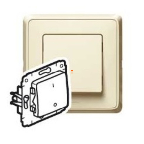   Legrand Cariva bézs 102 kétpólusú kapcsoló keret nélkül - 773702