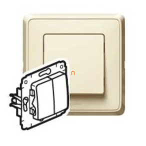   Legrand Cariva bézs 105 csillárkapcsoló keret nélkül - 773705