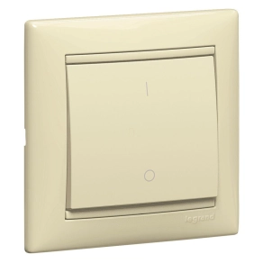   Legrand Valena kétpólusú kapcsoló 16A, elefántcsont - 774104