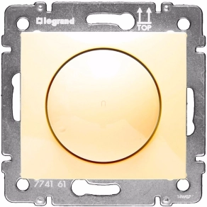   Legrand Valena forgatógombos fényerőszabályzó 40-400W (izzó- és halogén), elefántcsont - 774161