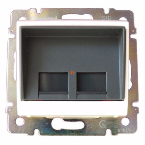 Legrand Valena 2xRJ45 LCS2 Cat6 STP aljzat, fehér - 774245