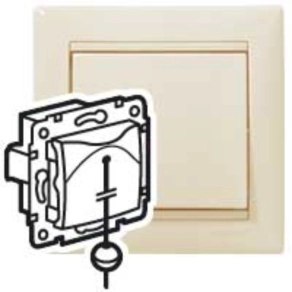   Legrand Valena húzózsinóros váltóérintkezős nyomó, elefántcsont - 774319