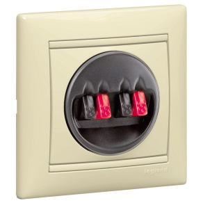   Legrand Valena hangszórócsatlakotó, elefántcsont - 774324