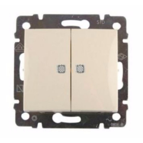   Legrand Valena csillárkapcsoló jelzőfénnyel, elefántcsont - 774328