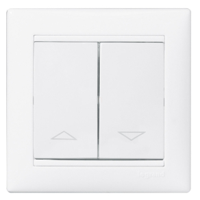 Legrand Valena redőnykapcsoló fehér - 774404