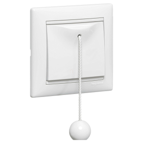   Legrand Valena húzózsinóros váltóérintkezős nyomó, fehér - 774419