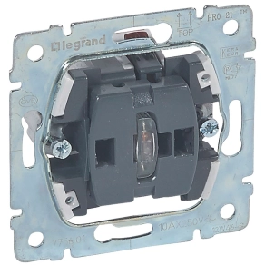   Legrand Galea Life egypólusú kapcsoló mechanizmus ef 10A - 775601