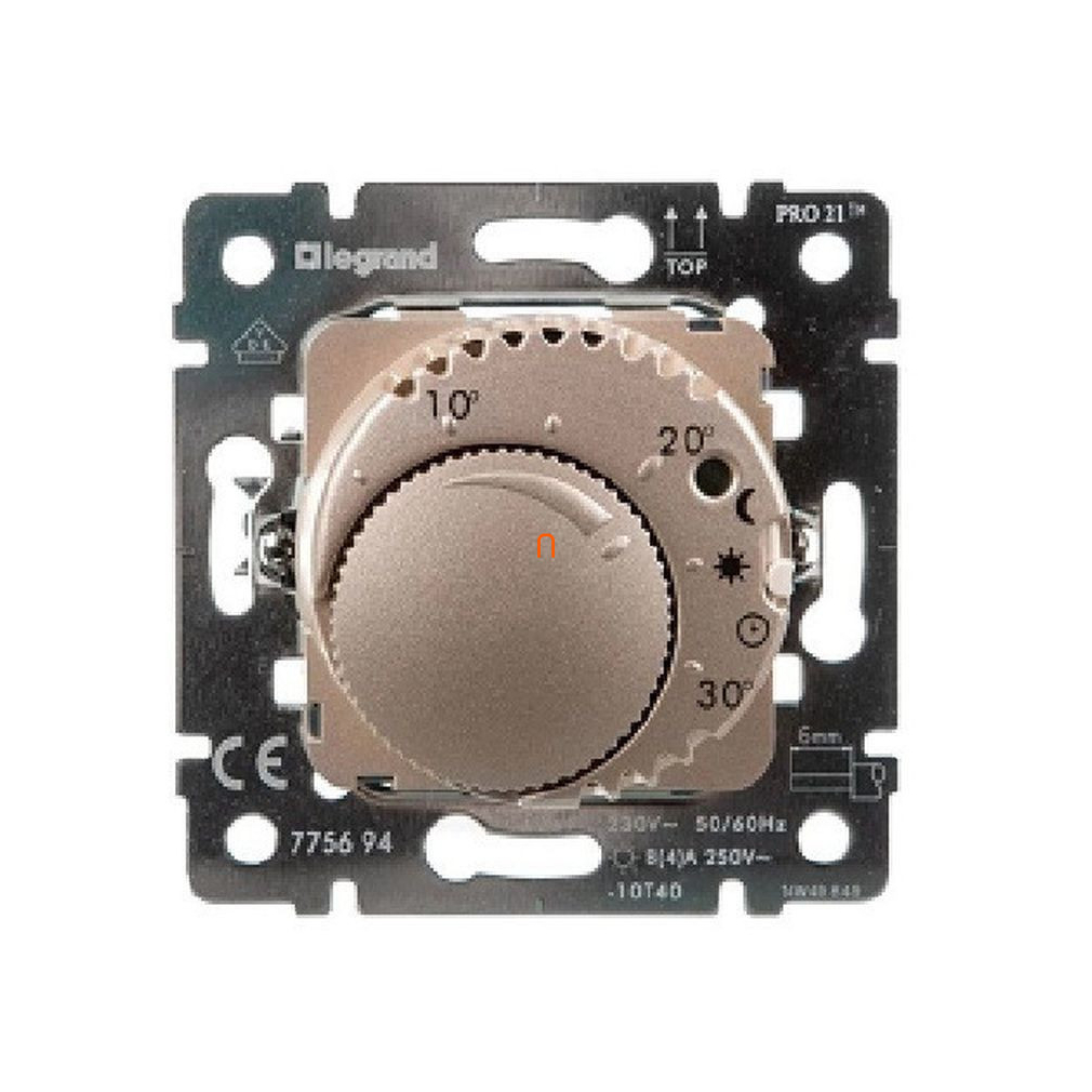 Galea Life 775694 komfort szobatermosztát mechanizmus, titánium