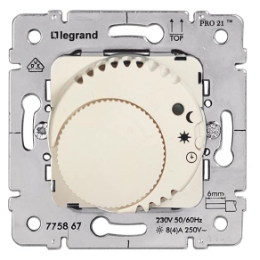   Legrand Galea Life komfort szobatermosztát mechanizmus, fehér - 775867