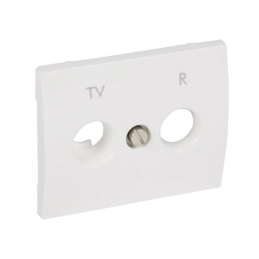   Legrand Galea Life TV-RD antenna-csatlakozóaljzat burkolat (30 mm), fehér - 777083
