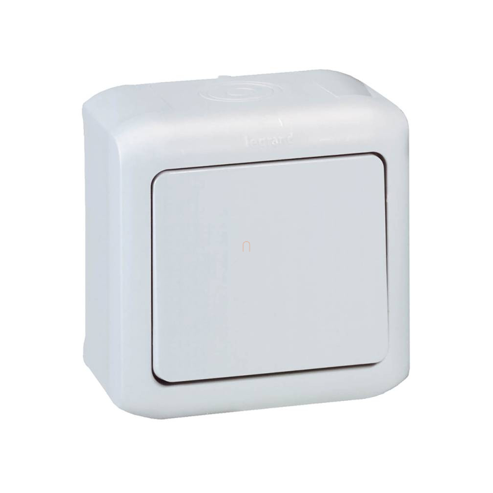 Forix 782380 IP44 szürke falon kívüli egypolusú kapcsoló 10 AX - 250 V