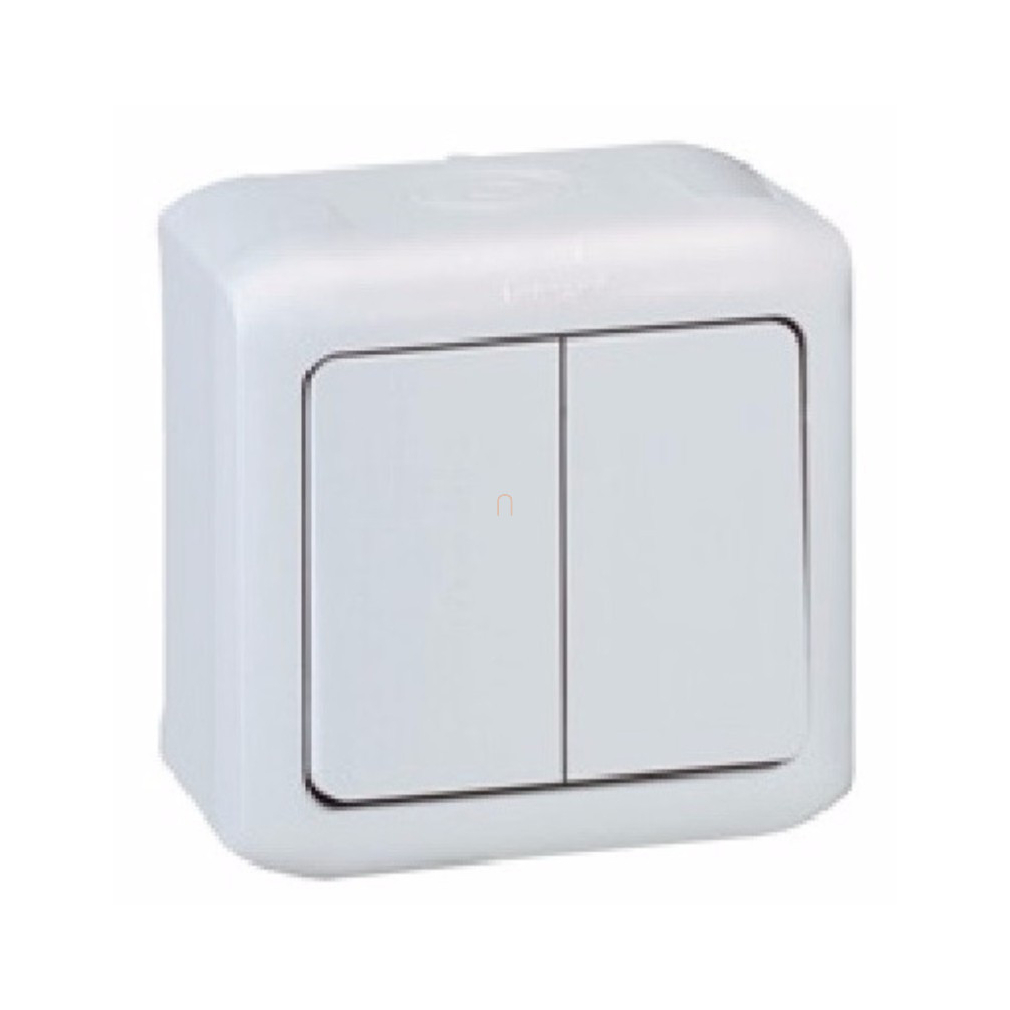 Legrand Forix 782381 106+6 kettős váltókapcsoló IP44 falon kívüli szürke