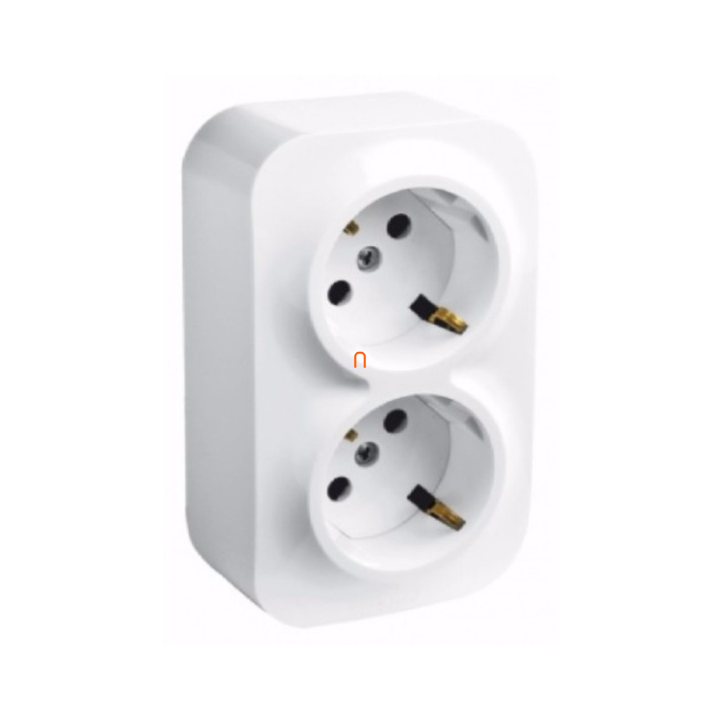 Legrand Forix 782423 2x2P+F (GYV) biztonsági zsalus csatlakozóaljzat IP20 falon kívüli fehér