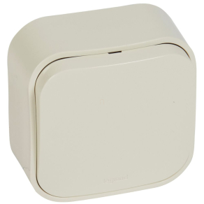   Legrand Forix IP20 falon kívüli egypólusú kapcsoló, 10 AX-250 V~ bézs - 782430