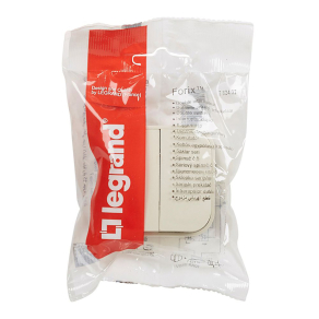   Legrand Forix IP20 falon kívüli kettős egypólusú kapcsoló, 10 AX-250 V~ bézs - 782432