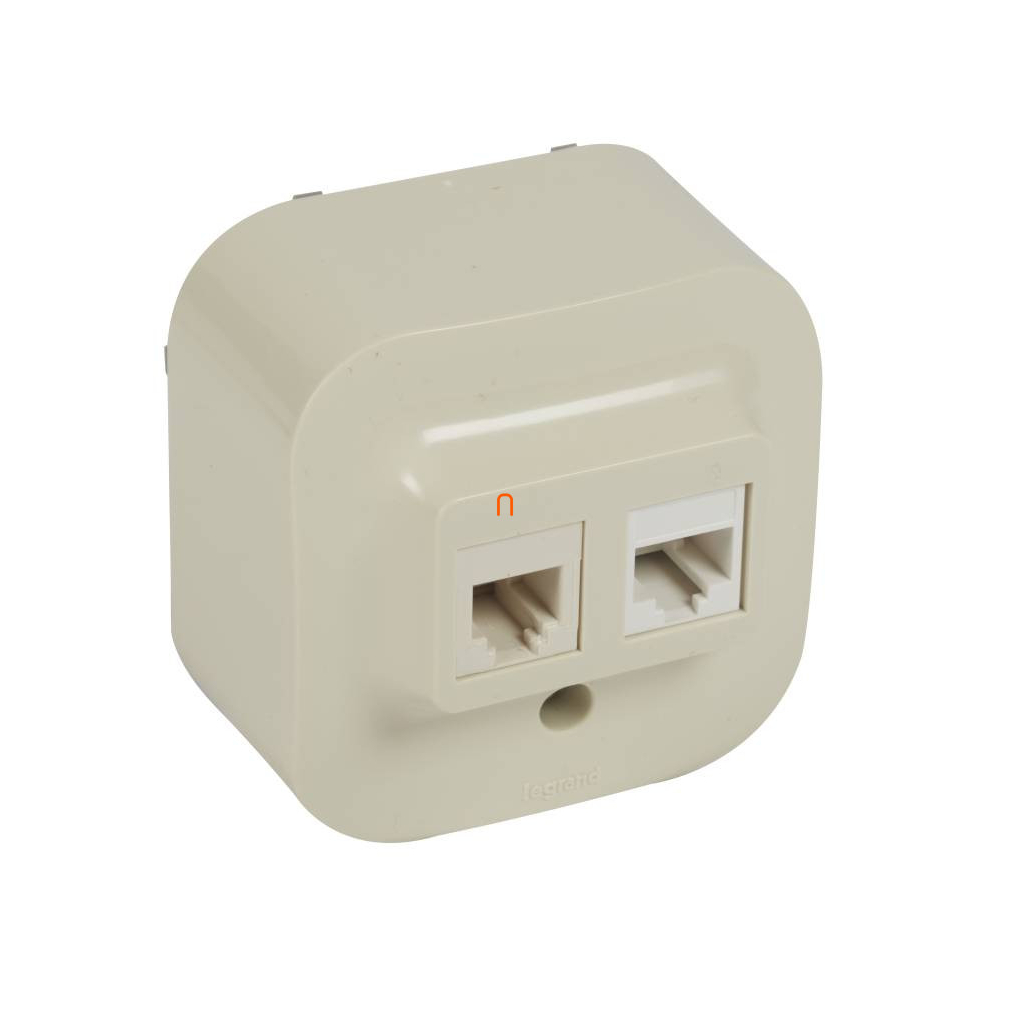Legrand Forix IP20 bézs falon kívüli 1xRJ45 Cat5e UTP + RJ11 aljzat 782451