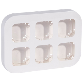   Legrand Forix IP20 fk 6-os munkaállomás, vízszintesen/függőlegesen felszerelhető, fehér - 782496