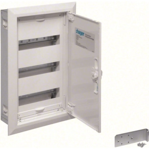   Univers falon kívüli mezős elosztó 72 modul (3x2x12mod) IP44 500x550x161mm Hager FWB32