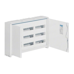   Univers falon kívüli mezős elosztó 108 modul (3x3x12mod) IP44 500x800x161mm Hager FWB33