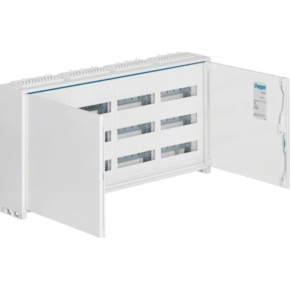   Univers falon kívüli mezős elosztó 144 modul (3x4x12mod) IP44 500x1050x161mm Hager FWB34