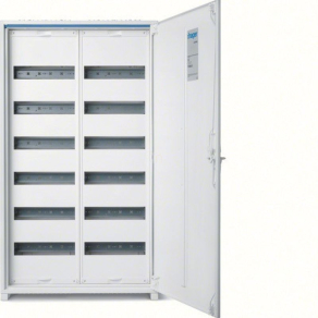   Hager FWB62 Univers mezős elo.,falon kív.,maszkolt, IP44, 144M, N+PE, II.év.o. 950x550x161mm