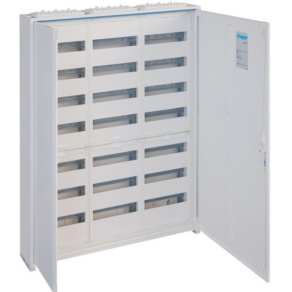   Hager FWB73 Univers mezős elo., falon kív., maszkolt, IP44, 252M, N+PE, II.év.oszt., 1100x800x161