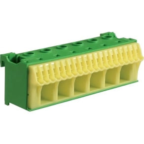   Hager KN26E PE-sorkapocs, QuickConnect, z-s, 26 csatlakozás, zöld-sárga