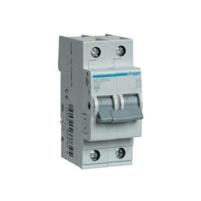 HAGER MC220A Kismegszakító 2P, C-20A, 6kA, 1M