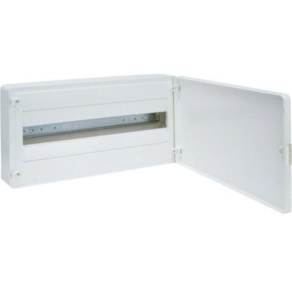   Kiselosztó falonkívüli 1soros, 22 modulos teli ajtóval IP40 PE/N sínnel HAGER Golf VS122PD