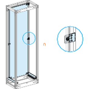   Schneider Prisma Plus Hátsó tele szerelőlap magasság=36M 03570