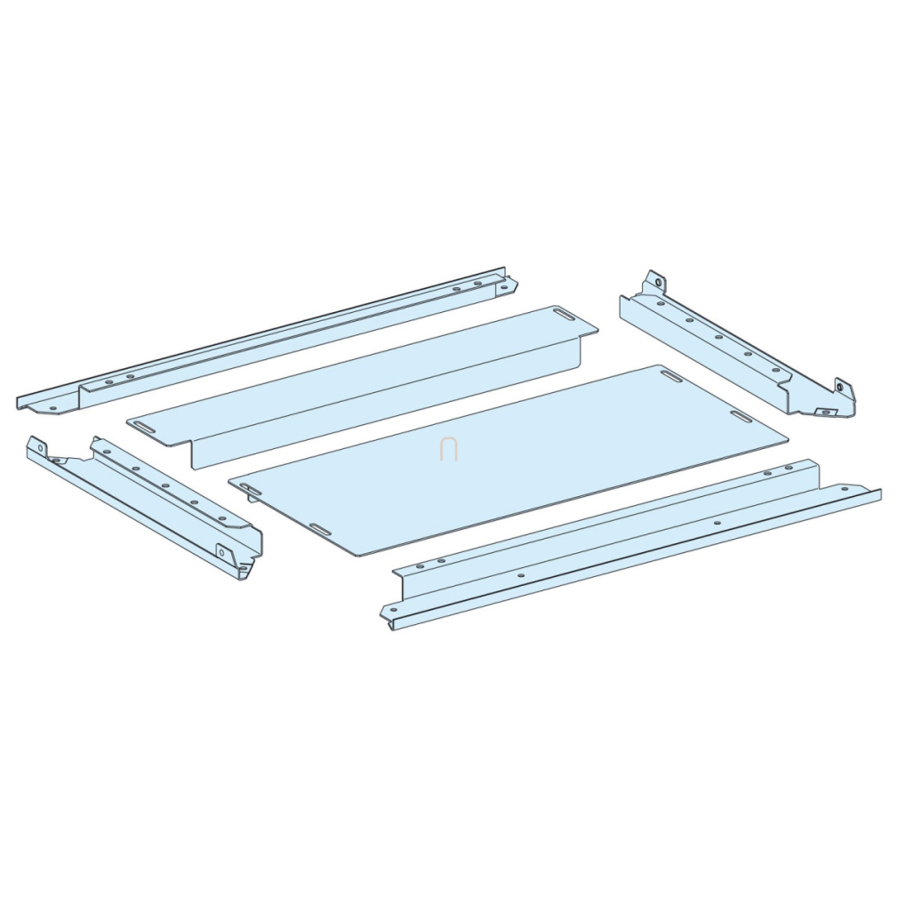 Prisma Plus IP30 2 részes kábelbevezető lemez, W=650mm, D=400mm 08496 Schneider – Készlet erejéig!!!