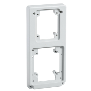   Schneider Electric Mureva Enclosure - 13142 - (Kaedra) Nyílás adapter, csavarozható, 2 nyílás, 65x85mm és 90x100mm
