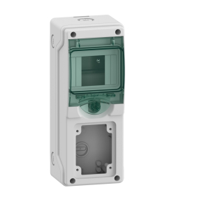   Schneider Electric Mureva Enclosure - 13175 - (Kaedra) Mini elosztó, átlátszó ajtó, 1x4 modul+1 nyílás