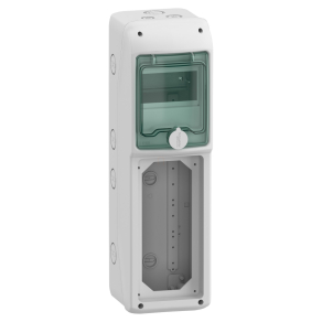   Schneider Electric Mureva Enclosure - 13185 - (Kaedra) Kiselosztó, átlátszó ajtó, 1x5 modul+1 nyílás