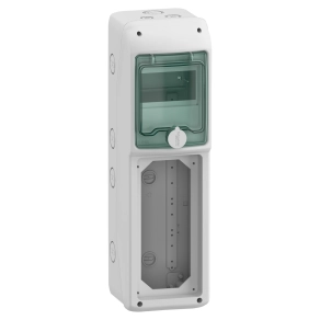 Schneider Electric Mureva Enclosure - 13185 - (Kaedra) Kiselosztó, átlátszó ajtó, 1x5 modul+1 nyílás