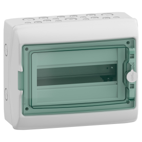  Schneider Electric Mureva Enclosure - 13431 - (Kaedra) Kiselosztó, átlátszó ajtó, 1x12 modul