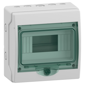   Schneider Electric Mureva Enclosure - 13443 - (Kaedra) Mini elosztó, átlátszó ajtó, 1x8 modul
