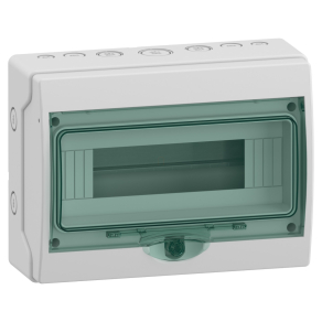   Schneider Electric Mureva Enclosure - 13444 - (Kaedra) Mini elosztó, átlátszó ajtó, 1x12 modul