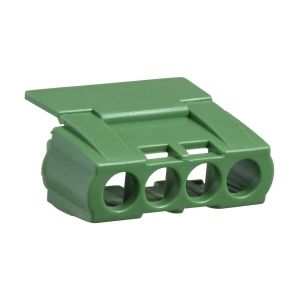 Schneider Electric Mureva Enclosure - 13581 - Csatlakozóblokk (nulla-föld sín) takaró, zöld