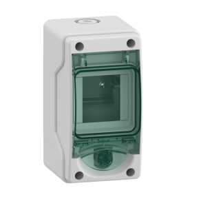   Schneider Electric Mureva Enclosure - 13975 - (Kaedra) Mini elosztó, átlátszó ajtó, 1x3 modul