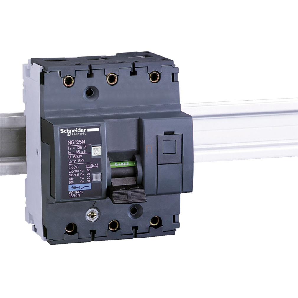 Kismegszakító 3C 100A 25kA NG125N 18642 Schneider