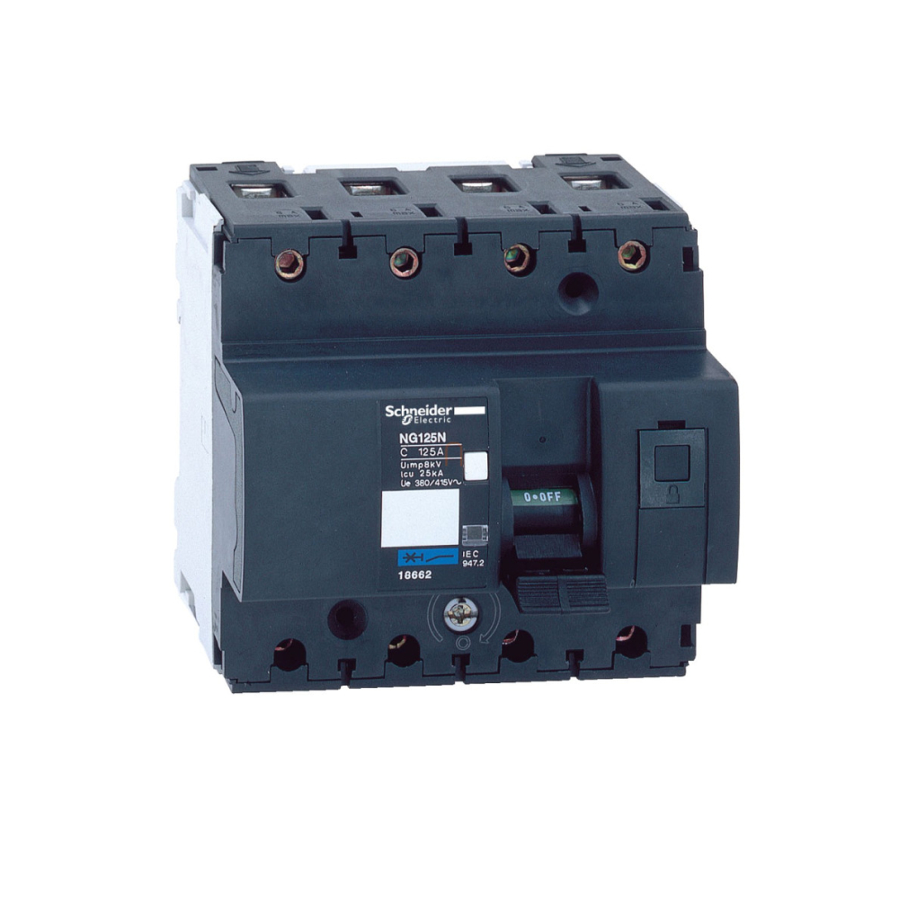 Kismegszakító 4C 80A 25kA NG125N 18658 Schneider