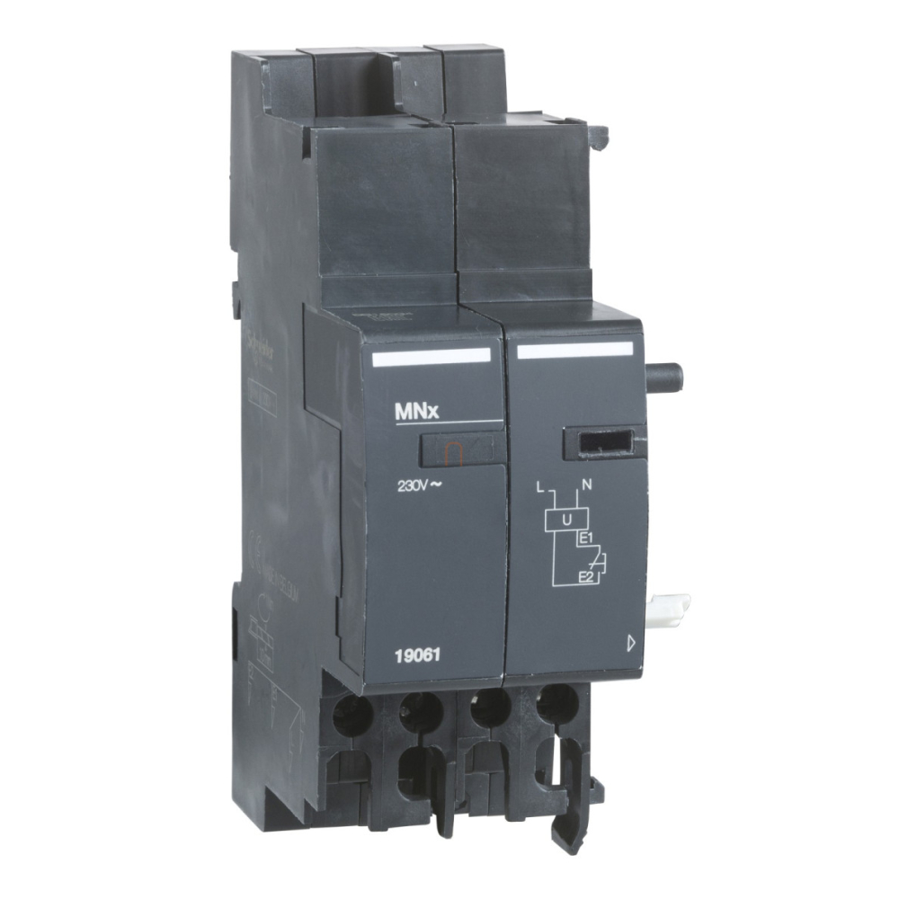 MNx nullfeszültség kioldó, NG125, 220-240VAC 19061 Schneider