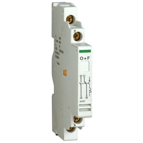 Schneider Electric P25M - 21117 - segédkontaktus, 1 NO-1 NC